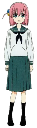 Hitori Gotoh - Junior High School Years Meme Template