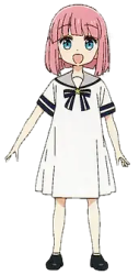 Futari Gotoh (Hitori's younger sister) Meme Template