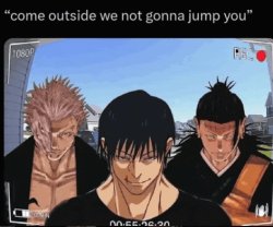 We won't jump you Meme Template