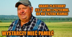 Wystarczy mieć pamięć Meme Template