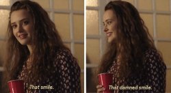 that damned smile Meme Template