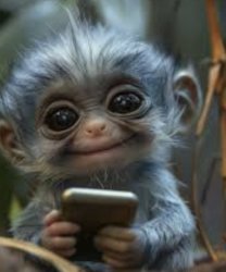 monkey phone Meme Template
