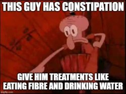 Constipation alert Meme Template