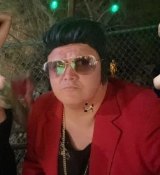 Rico Razzi as Old town Elvis Meme Template