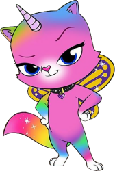 Felicity The Butterfly Unicorn Kitty Cat Hybrid Meme Template