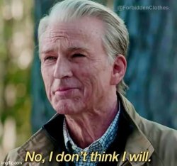 Old Man Steve Rogers Meme Template
