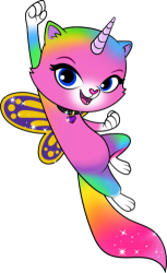 Felicity The Butterfly Unicorn Kitty Cat Hybrid Meme Template
