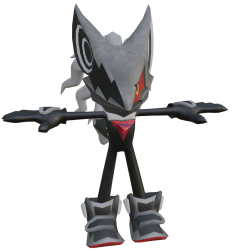 Infinite t-pose Meme Template