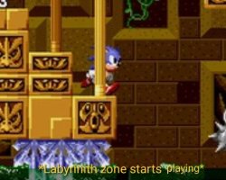 Labyrinith zone starts playing Meme Template