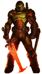 doomguy Meme Template