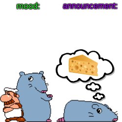 street rat announcement V2 Meme Template
