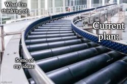 LostConveyor announcement template Meme Template
