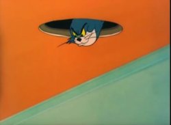 Tom looking through the ceiling Meme Template