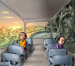 Happy Sad Bus Meme Meme Template