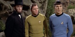 Lincoln on Star Trek Meme Template
