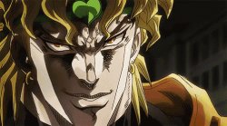 Dio smirk Meme Template