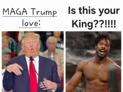 Trump Mocking disabled Killmonger Is this your King Meme Template