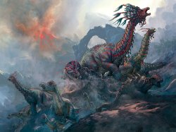 Dinosaurs Charging to Battle Meme Template