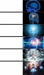Universe Brain Meme Template
