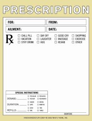 Fake prescription Meme Template