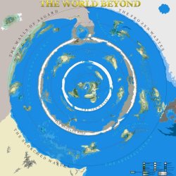 Flat Earth Map Meme Template