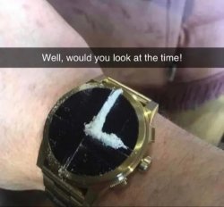 How the Bidens Tell Time Meme Template