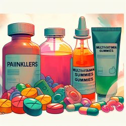 Visual: Smooth animation showing 4 main products:  Painkiller Ta Meme Template