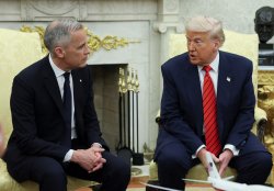 Carney and Trump Meme Template