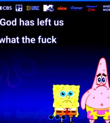God has left us, what the fuck Meme Template