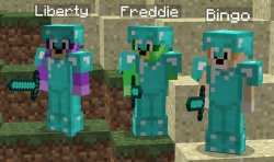 The Dogs of Minecraft Meme Template