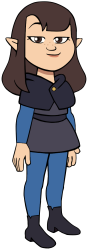 Bo in her School Uniform Meme Template