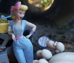 Bo Peep and Sheep Meme Template