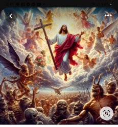 Judgement Day Jesus Meme Template