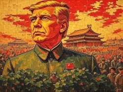 Donald Trump Mao Meme Template