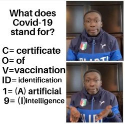 Covid Meme Template