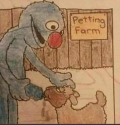 Grover Meme Template