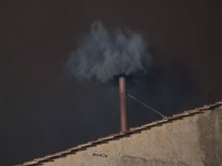 pope black smoke Meme Template