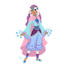 Princess Icy The Warrior Snow Princess Meme Template