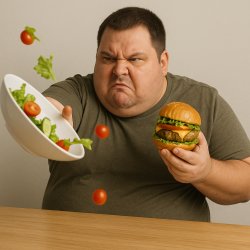 Angry fat boy Meme Template