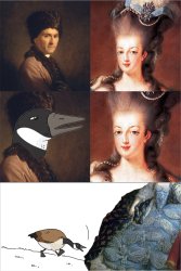 Rousseau and Antionette Meme Template