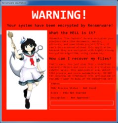 Rensenware warning Meme Template