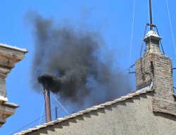 Black Smoke Vatican Meme Template