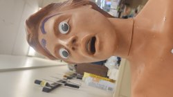 Surprised mannequin Meme Template