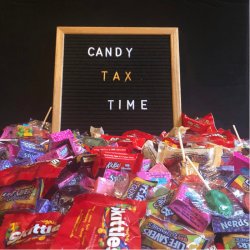 Candy Tax Meme Template