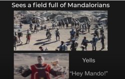 Hey Mando Meme Template