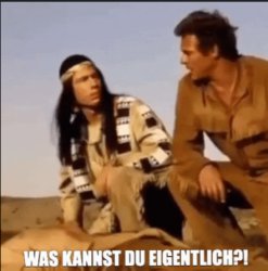 Schuh des Manitu Meme Template