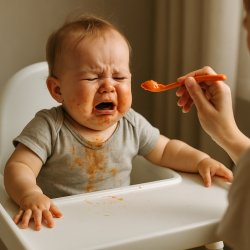 Toddler refusing food Meme Template