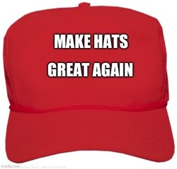 Make Hats Great Again Meme Template