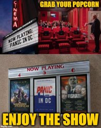 Panic In D.C Meme Template