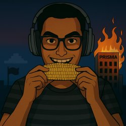 Prisma Corn Meme Template